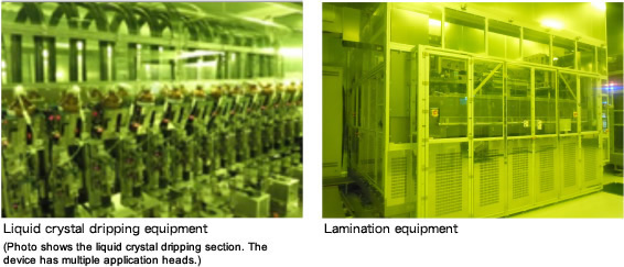 Liquid crystal dripping equipment / Lamination equipment